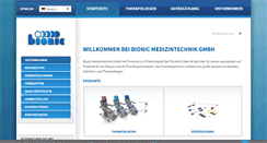 Desktop Screenshot of bionic-jms.de