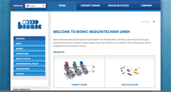 Desktop Screenshot of bionic-jms.com